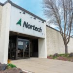 Exterior of Nortech Systems Bemidji, MN facility in May, 2022