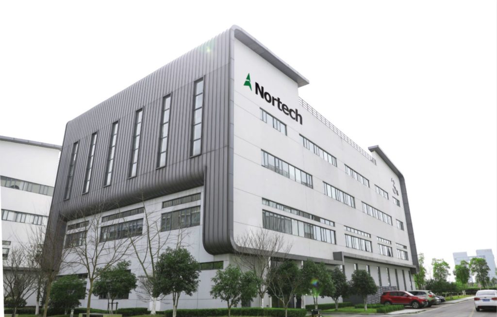 Exterior photo of Nortech Systems facility in Suzhou, China.